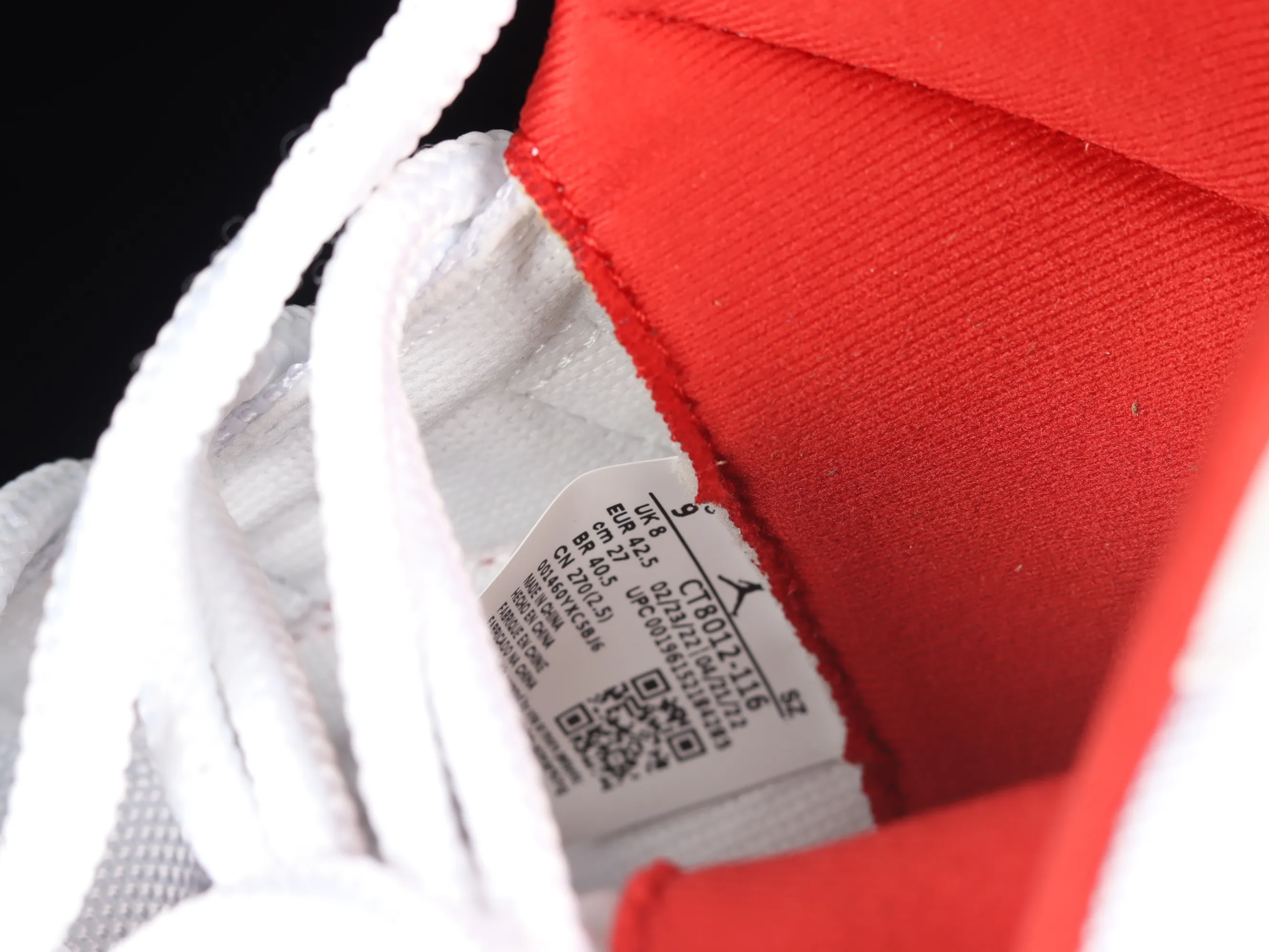 All categories Air Jordan Jordan series basketball shoes Air Jordan 11 pure original version Air Jordan 11 "Cherry" AJ11 Joe 11 cherry red high-top basketball shoes CT8012-116